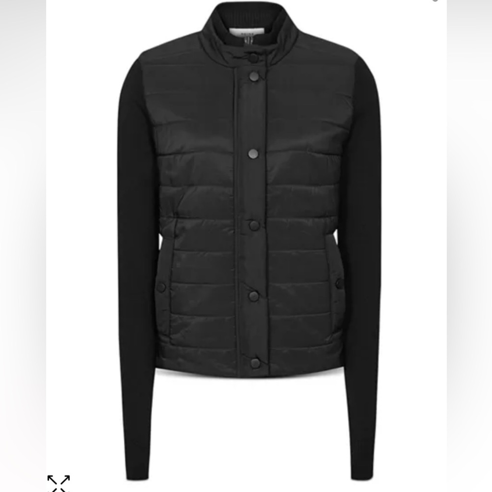NWT REISS Jade Knit Hybrid Jacket